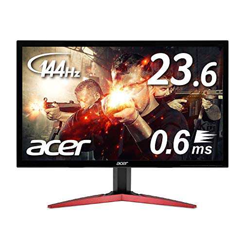 Acer ゲーミングモニター Kg241qabiip 23 6インチ 144hz 0 6ms Tn Hdmi 2 0 中古品 の通販はau Pay マーケット World Import Store