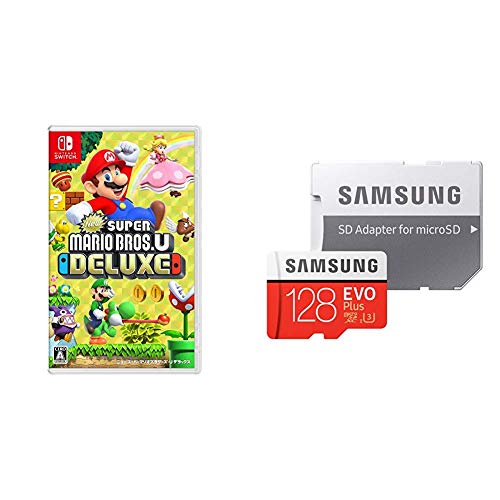 New スーパーマリオブラザーズ U デラックス Switch Samsung Microsdカ 中古品 の通販はau Pay マーケット World Import Store