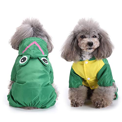 Zunea 犬用レインコート 小型犬 防水 犬服 夏 おしゃれ かわいい かえる柄 中古品 の通販はau Pay マーケット World Import Store