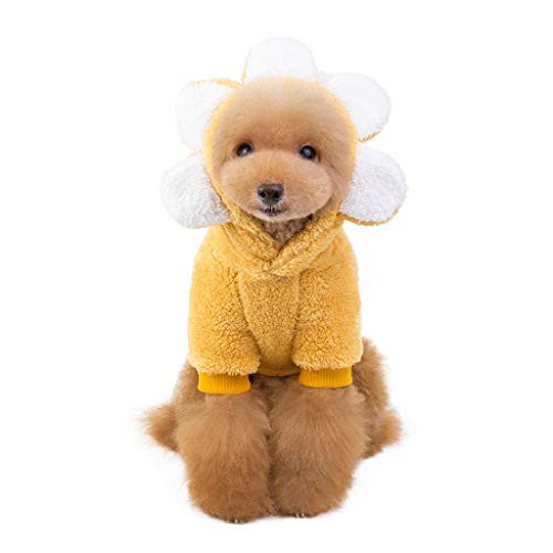 Cookinty ペット服 ぬいぐるみ フード付き 無地 太陽の花 犬服 犬 つなぎ 中古品 の通販はau Pay マーケット World Import Store