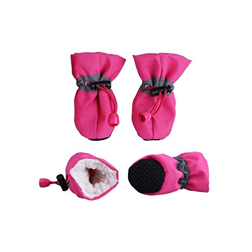 4ピース防水冬ペット犬靴アンチスリップ雨雪ブーツ履物厚く暖かい小さな猫 中古品 の通販はau Pay マーケット World Import Store
