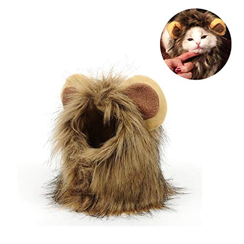 Kingsie ペット用帽子 犬 猫用ウィッグ ライオン 猫被り物 猫用帽子 ペット 新古未使用品 の通販はau Pay マーケット World Import Store