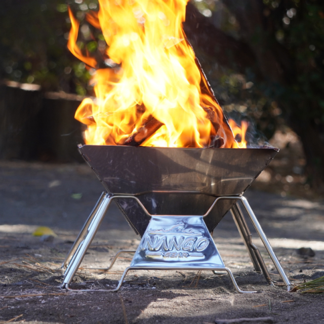 DOD THE BURNING RING リングヲモヤセ Q2-963-BK ステンレス製焚き火台