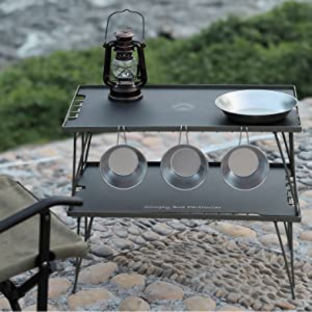 キャンピングムーン(CAMPING MOON) フィールドラック　4枚 激安単価で キャンピングムーン フィールドラック 4台 天板1枚 収納