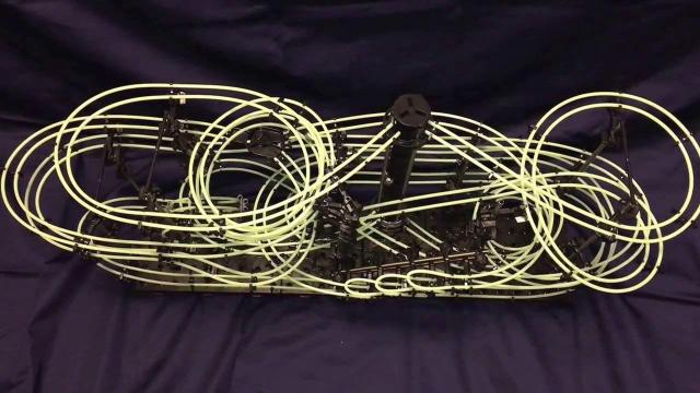 スペースレール(SPACE RAIL) 暗闇で光る 蓄光型 無限ループ スペース