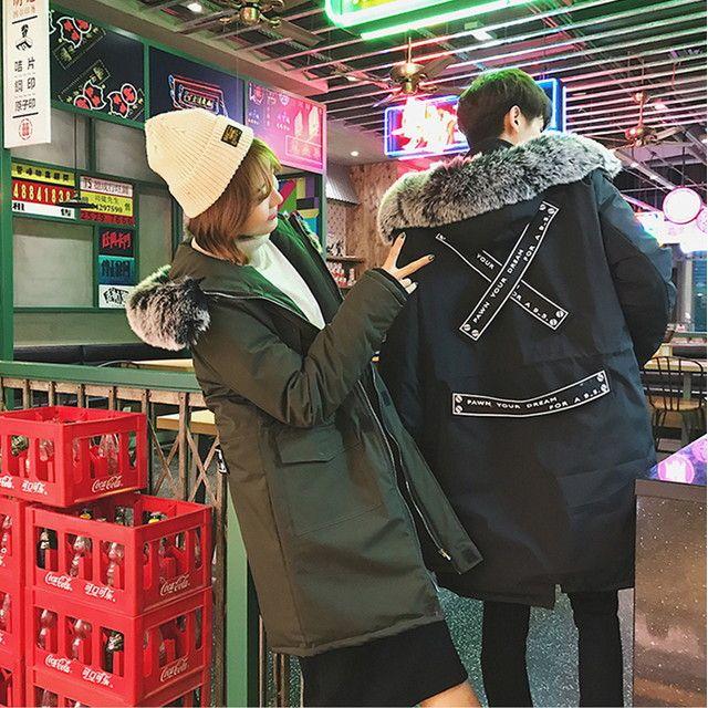 ジャケット レディース アウター モッズコート 大きいサイズ ファー付きフード ユニセックス 男女兼用 カジュアル 秋冬の通販はau Pay マーケット Happy Toon Wowma店