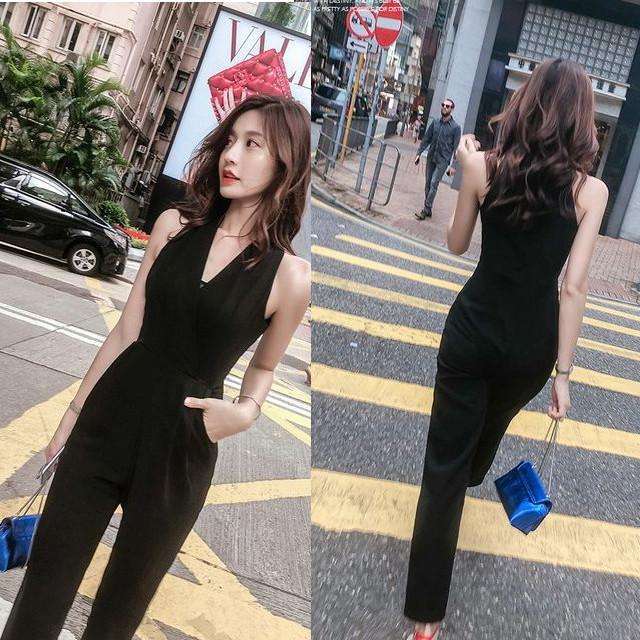 パーティードレス レディース オールインワン パンツドレス ロングドレス 結婚式 ドレス ノースリーブ スリム 謝恩会の通販はau Pay マーケット Happy Toon Wowma店