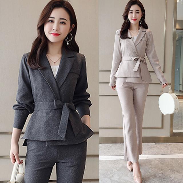 セットアップ レディース 上下セット ２点セット ジャケット ズボン パンツスーツ オフィス 大人女子 大きいサイズ 送料無料の通販はau Pay マーケット Happy Toon Wowma店