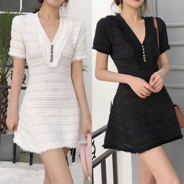 ワンピース レディース レトロワンピース ミニワンピース Vネック デコルテ エレガント Aライン きれいめの通販はau Pay マーケット Happy Toon Wowma店