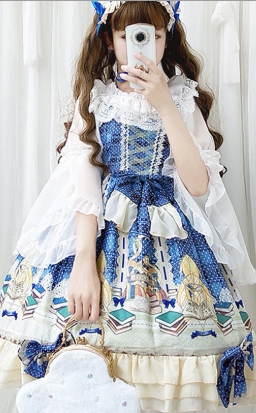 ワンピース レディース リボンワンピース ロリータワンピース フリル ガーリー 甘め レトロ 鮮やかの通販はau Pay マーケット Happy Toon Wowma店