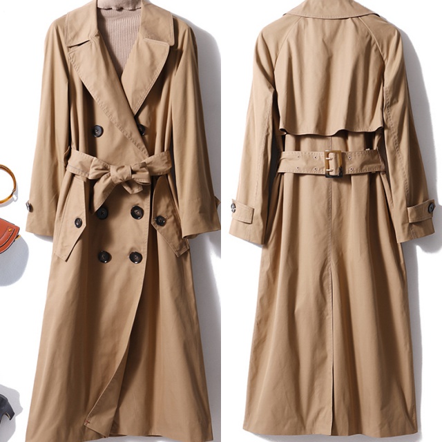 ロング チェスターコートトレンチコート レディース アウター シンプル トレンド きれいめ 通勤 オフィス 大人カジュアル ウエストベルトの通販はau Pay マーケット Happy Toon Wowma店