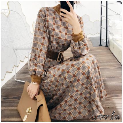 レトロ チェック柄 ウエストマーク ワンピースの通販はau Pay マーケット Generalstore