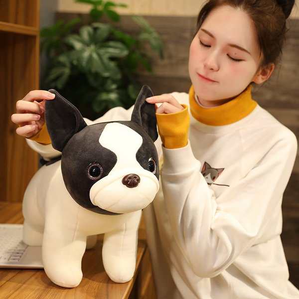 ぬいぐるみ 闘牛犬 いぬ かわいい 癒し インテリア おもちゃ プレゼント 40cmの通販はau Pay マーケット コウホウ