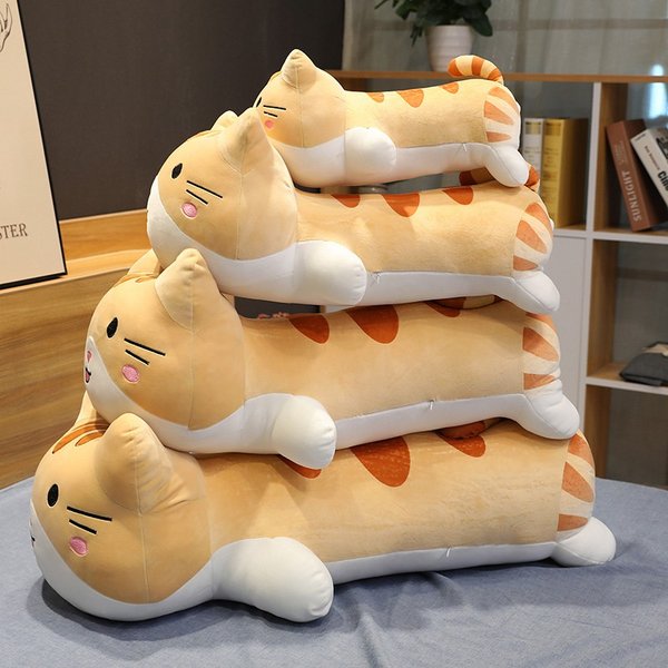 ぬいぐるみ ネコ 猫 抱き枕 動物 可愛い もちもち クッション 癒し系 80cmの通販はau Pay マーケット コウホウ