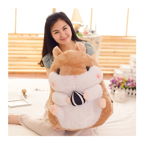 ぬいぐるみ動物 ハムスター 抱き枕 大きいクッション プレゼント ギフト 子供 動物 誕生日 お祝い 特大 55cmの通販はau Pay マーケット コウホウ