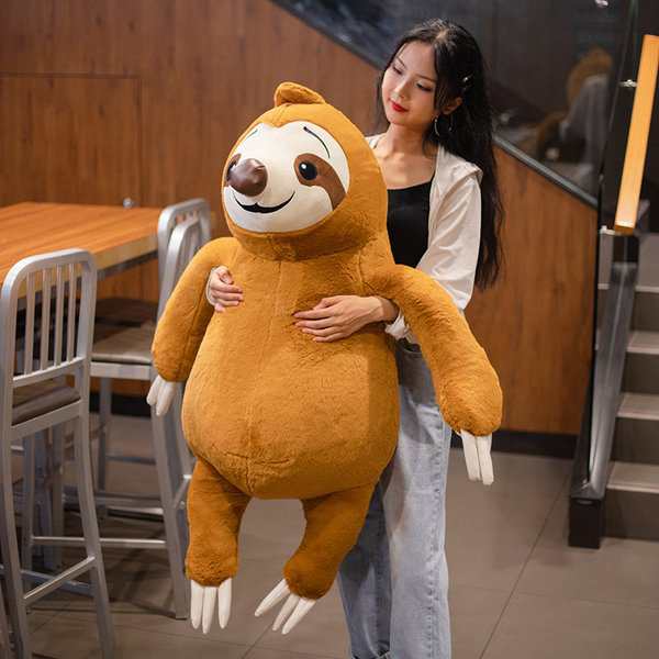 ぬいぐるみ ナマケモノ 人形 なまけもの おもちゃ 玩具 可愛い かわいい ほほえみ ニコニコ 抱き枕 置物 お誕生日 35cmの通販はau Pay マーケット コウホウ