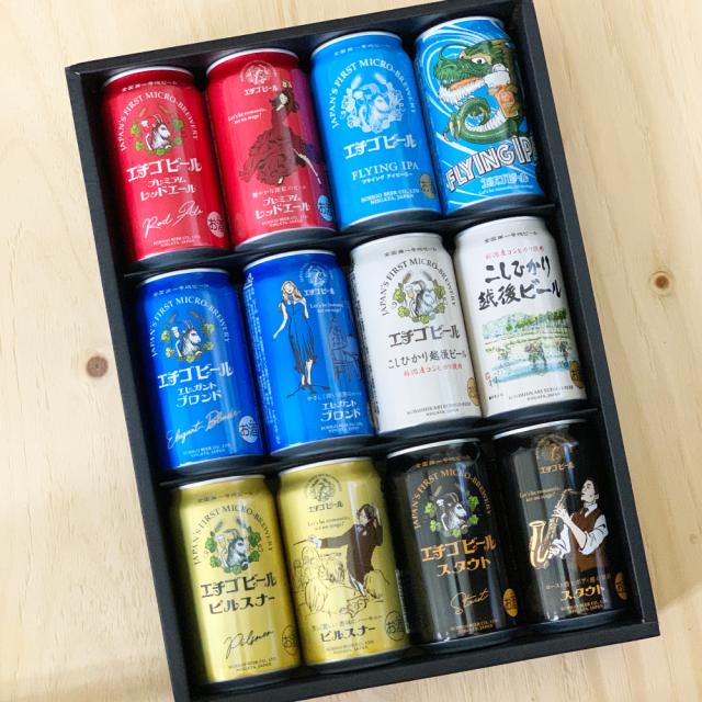 クラフトビール 飲み比べ ギフト プレゼント お歳暮 お年賀【エチゴビール6種350ml 12本セット】IPA エール スタウト ピルスナー こしひかりビール 地ビール 退職祝い 結婚祝い 内祝い 男性 女性 父 母 誕生日 開業祝い 快気祝い 昇進祝いの通販は 4,823円