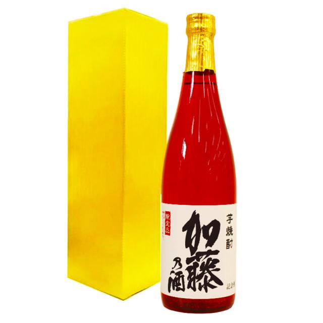 ギフト プレゼント 加藤さんに贈る 芋焼酎【加藤さんの酒】 金箔入り720ml ギフト 誕生日 結婚祝い 退職祝い 内祝い 還暦祝い 古稀祝い 喜寿祝い 傘寿祝い 米寿祝い 卒寿祝い 男性 女性 祖父 祖母 父 母 上司 恩師 先生 兄弟 親戚 記念品の通販は