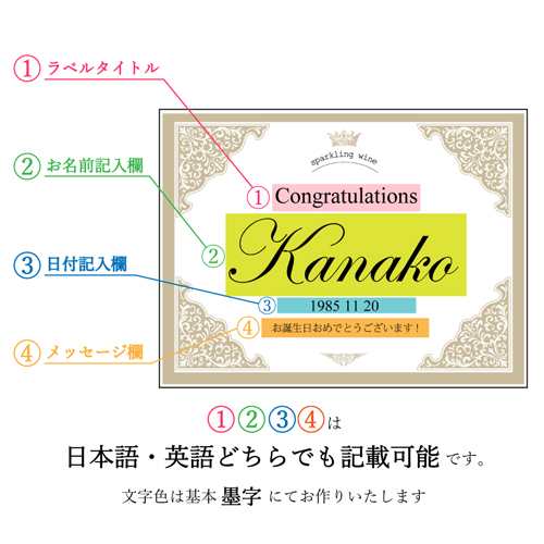 記念日の新聞付き名入れ スパークリングワイン750ml 桐箱入り 還暦祝い 古希祝い 退職祝い 結婚祝い プレゼント 女性 男性 誕生日 上司 の通販はau Pay マーケット 幻の酒