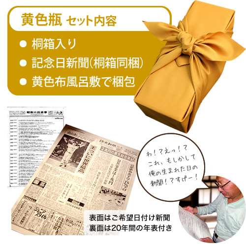 傘寿祝い 父 母 祖父 焼酎 プレゼント 80歳 本格焼酎 華乃雫月 7m 80年前の新聞付き名入れ酒 の通販はau Pay マーケット 幻の酒