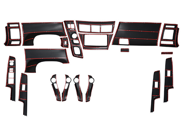 トヨタ プリウスα 40系 ZVW40W ZVW41W 前期型 ステアリング シフトノブ インテリアパネル 19P セットの通販は