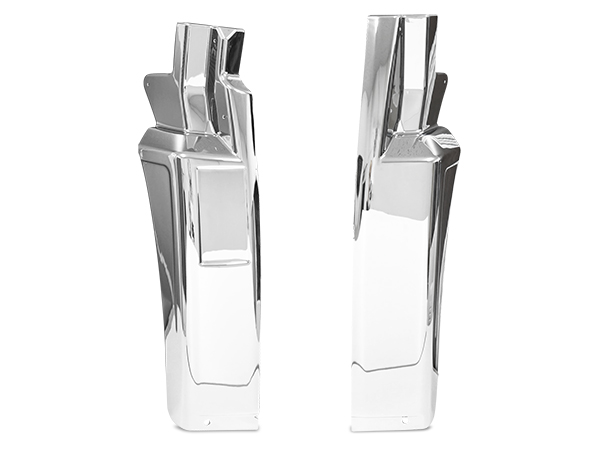 日産UD クオン パーフェクトクオン メッキマッドガードカバー 泥除け