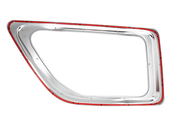 日野 17レンジャー レンジャープロ エアループ メッキ ドアガーニッシュ 左右