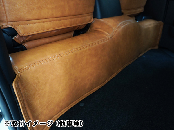 キャラバン NV350 PVCレザー デッキカバー フロント リアセット ヴィンテージブラウン_8