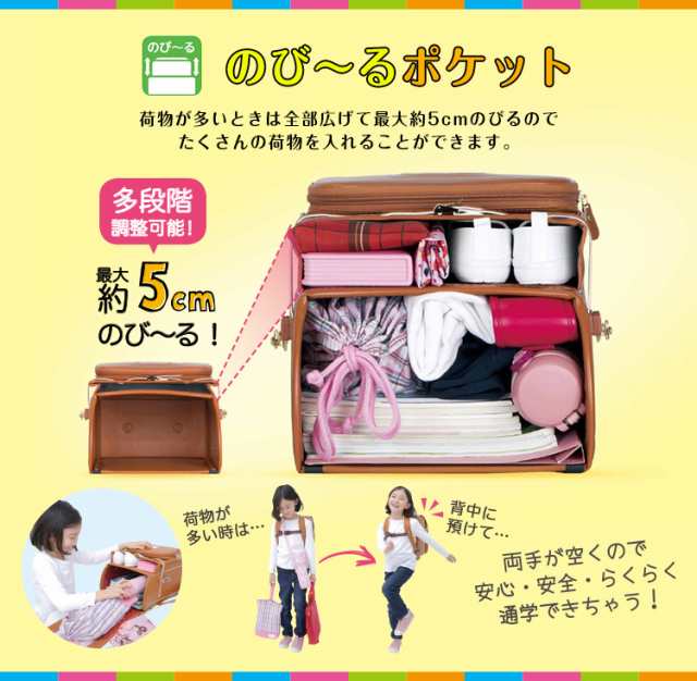 ランドセル ふわりぃ 女の子 プレミアムコレクション パール 2023年 
