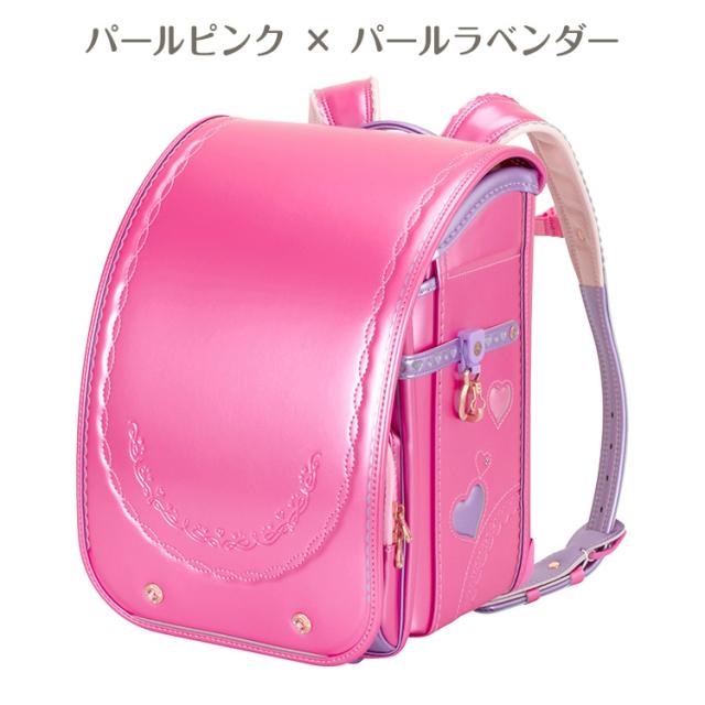 美品】 ランドセル ウ〜ン 日本製 ピンク 赤 女の子 軽量