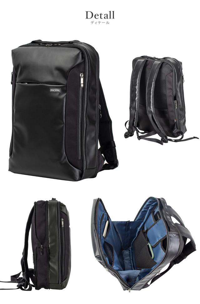 HIDEO WAKAMATSU アンテリア 防水性生地 拡張機能 11(16)L ノートPC可