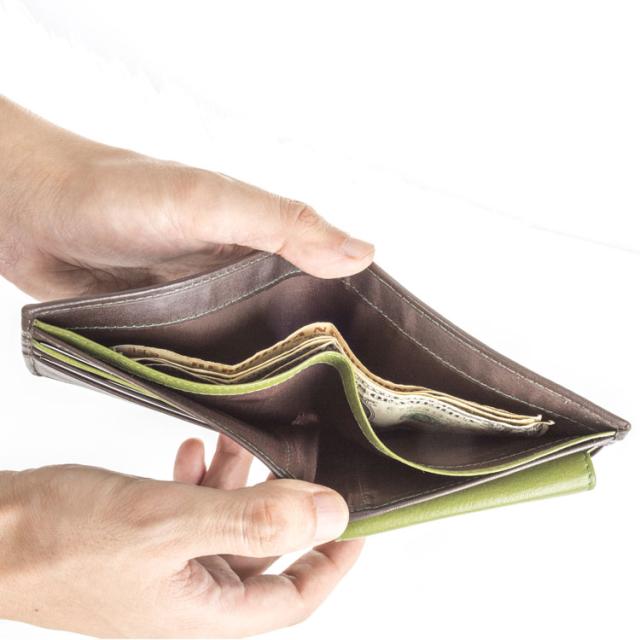 財布 タック 二つ折り財布 サイフ 紳士 メンズ 牛革 HIDEO WAKAMATSU ヒデオワカマツ TAC 男性用 プレゼント 父の日 財布 タック 二つ折り財布 サイフ 紳士 メンズ 牛革 HIDEO WAKAMATSU