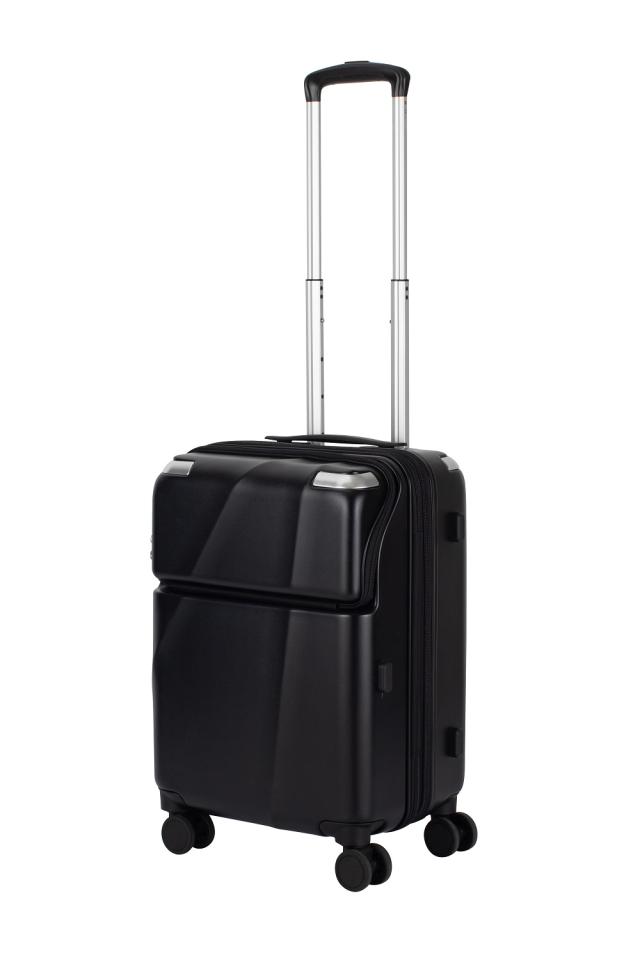 トラベリスト　スーツケース　キャリーケース　ブラック　シエラ　機内持込 TRAVELIST シエラ スーツケース 機内持込 キャビンサイズ トップ