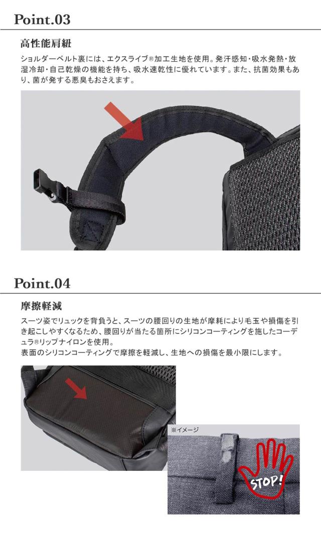 HIDEO WAKAMATSU アンテリア 防水生地 9L ノートPC可 ビジネスバッグ