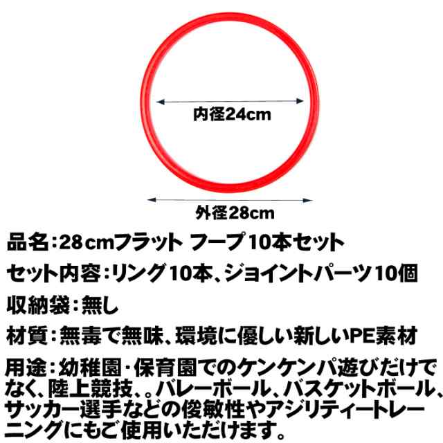 ケンケンパ リング フラフープ フラットフープ マーカーコン ステップカラーラバーリング 10個ずつセット スピードリング ケンパ遊び アの通販はau Pay マーケット 最大1000円off 4日10 00 9日9 59 Dream Brother