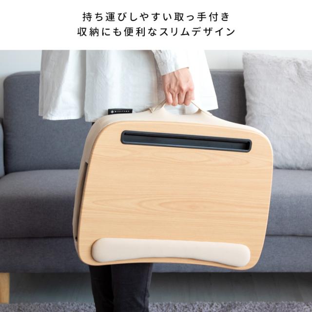 完成品 テーブルクッション クッション おしゃれ シンプル スリム 北欧 ノートパソコン タブレット スマホ デスクワーク 仕事 読書 食事 ポリエステル 低反発ウレタン praco(プラコ) 幅48cm 4色対応_15