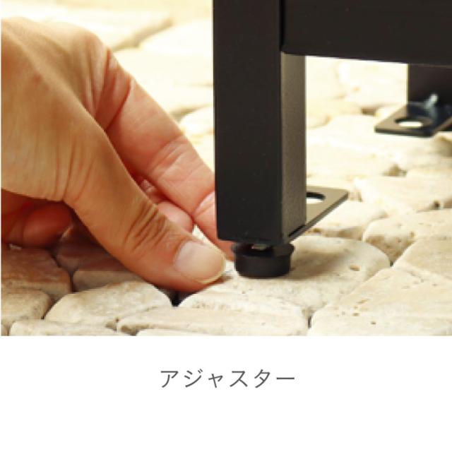 ポスト 郵便受け 郵便ポスト 置き型 スタンドポスト メールボックス 自宅用 カギ付き 盗難防止 戸建て用 不在受取 玄関 コンパクト 木目調 おしゃれ Simon(シモン) 2色対応_6