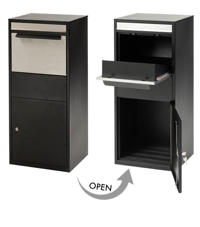 デリバリーボックス PST-216SV 2色対応 宅配ボックス 置き型