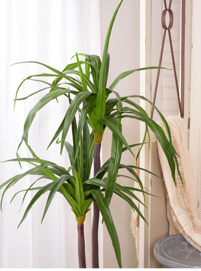 人工観葉植物 フェイクグリーン ドラセナ GRN-15 H140cm 人工植物 観葉植物 おしゃれ フェイク 造花 大型 グリーン インテリア_4