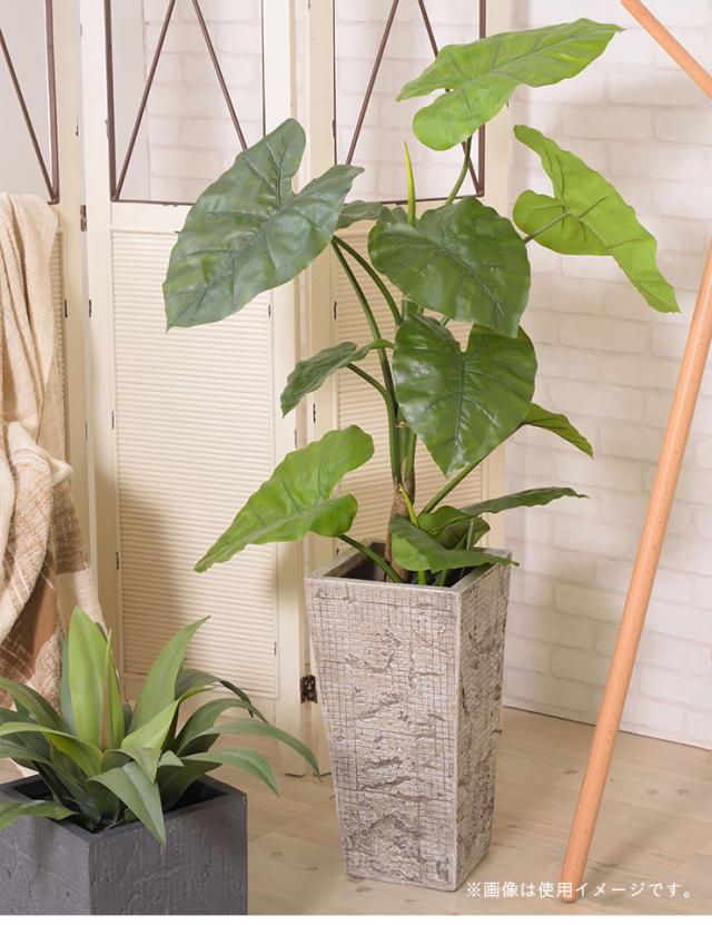 人工観葉植物 フェイクグリーン クワズイモ GRN-16 H117cm 人工植物 観葉植物 おしゃれ フェイク 造花 大型 グリーン インテリア_3