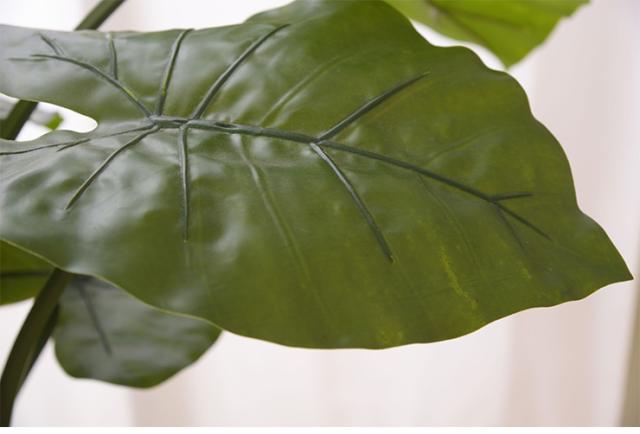 人工観葉植物 フェイクグリーン クワズイモ GRN-16 H117cm 人工植物 観葉植物 おしゃれ フェイク 造花 大型 グリーン インテリア_5
