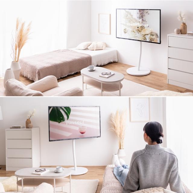 テレビスタンド キャスター付き テレビ台 32〜65インチ Lize(リゼ) TV