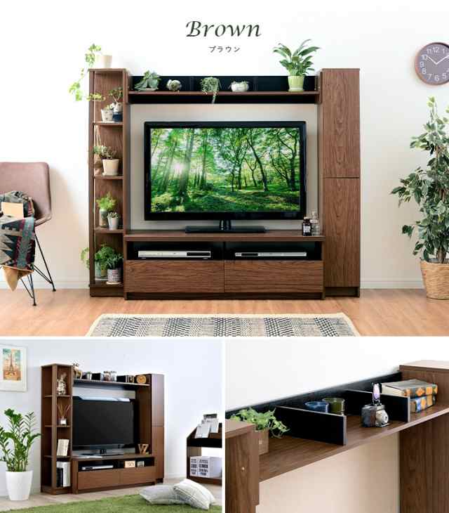 50v型まで対応】テレビ台 テレビボード ハイタイプ 幅165cm Viena