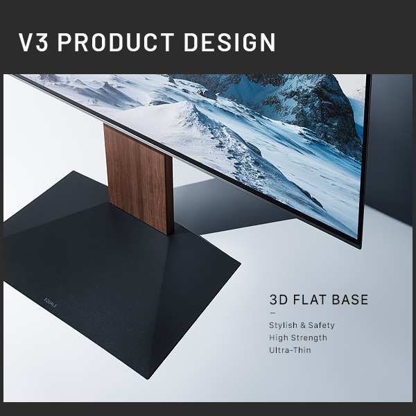 Wall v3 テレビスタンド 転倒防止 賃貸 震度7耐震試験済み 32 80インチ 