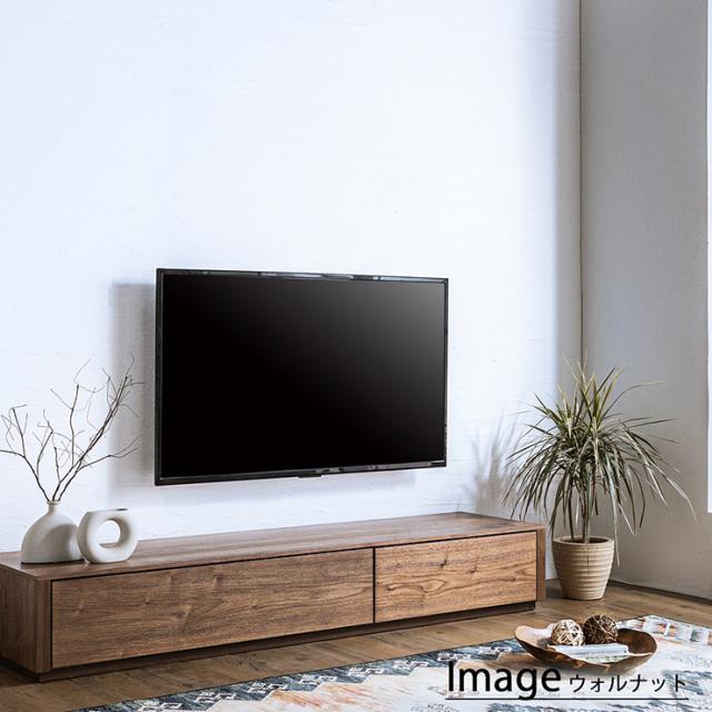 【搬入・組立設置付き】日本製 テレビボード幅180cm 台輪タイプ RISE(ライズ) 2色対応 テレビ台 ローボード TVボード TV台 テレビラック オーディオラック 収納 リビング 55型 50型 おしゃれ シンプル 北欧 モダン_3