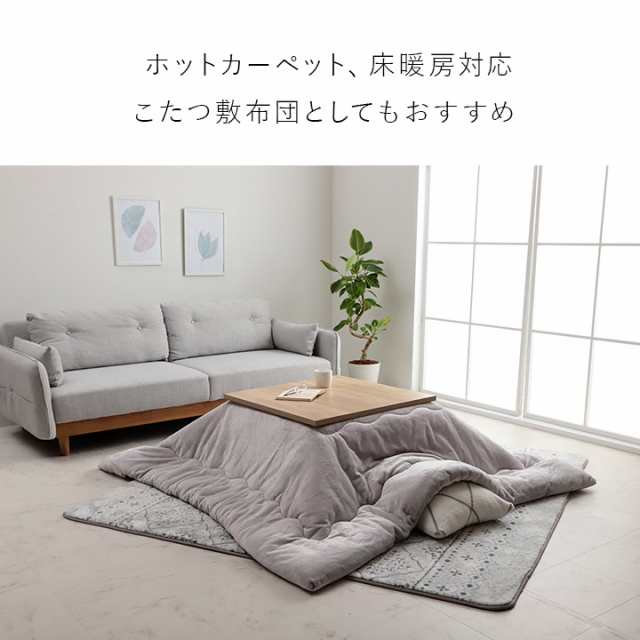 ラグ 床暖房 ホットカーペット対応ラグ サラ 約200x300cm 長方形 2色