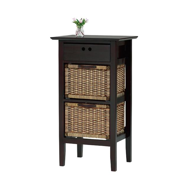 ローチェスト おしゃれ アジアンチェスト スリム 省スペース 3段