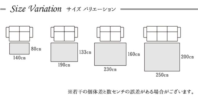 カーペット ネム 160x230cm トルコ製 ウィルトン織 高耐久 へたりにくい ホットカーペット対応 床暖房対応 カービング加工 フリーぜセット加工 抗菌 防臭 消臭_6