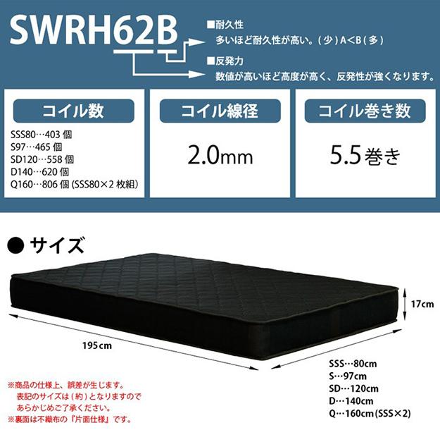 寝具 おしゃれ Duranta デュランタ ブラックマットレスセット S ベッド コンセント2口付き USBポート付き 棚付き 通気性 体圧分散 快適 北欧風 シンプル 新生活_18