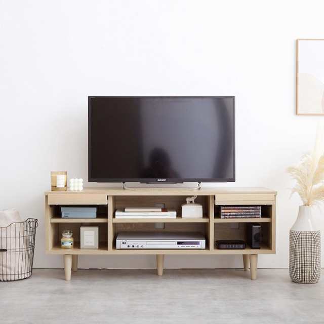 テレビボード おしゃれ Tonny フラップ扉テレビ台 幅110cm コンパクト 省スペース 大容量収納 AV機器収納 飾り棚 北欧風 ナチュラル ワンルーム 一人暮らしの通販は